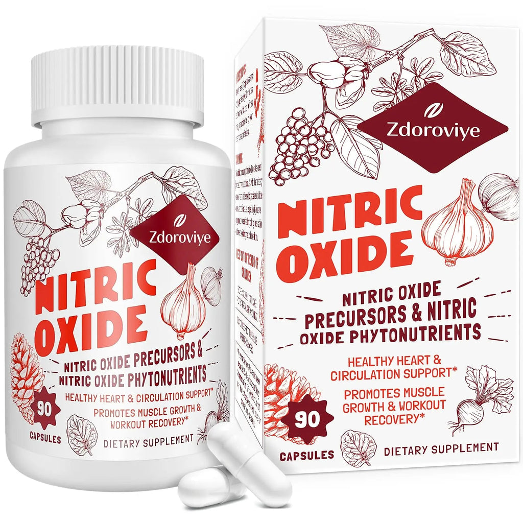 Zdoroviye Nitric Oxide Supplement for Men Women, Nitric Oxide Precursor & Nitric Oxide Zdoroviye Au supplements