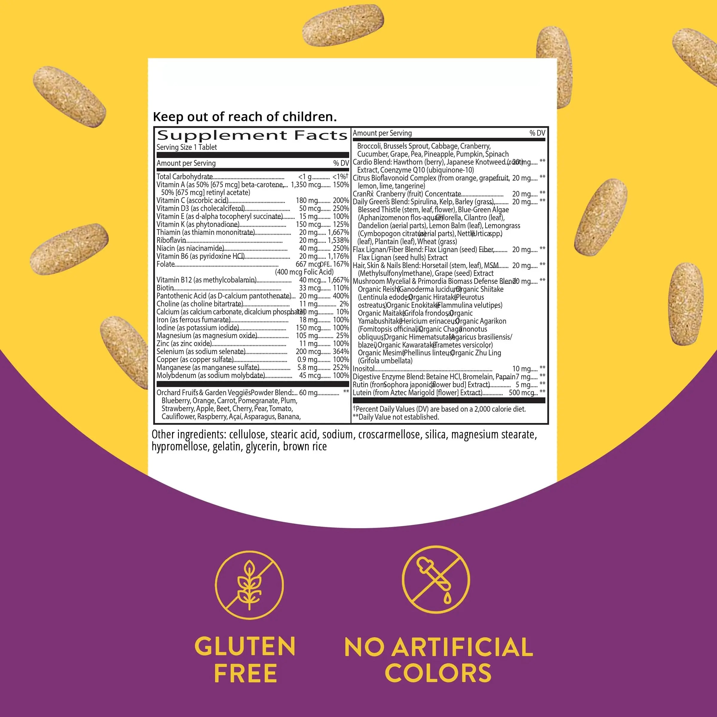 Nature's Way Alive! Women's Daily Ultra Multivitamin, High Potency Formula Nature's Way Au supplements