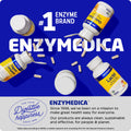 Enzymedica - GlutenEase Extra Strength, Complete Gluten & Casein Formula with Digestive Enzymes + DPP-IV, 30 Capsules