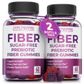 Atlantis Nutrition Sugar Free Fiber Gummies for Adults - 5G Fiber Supplement Formulated with 5.4G Prebiotic Digestive Blend/Serving - Supports Gut Health & Healthy Digestion
