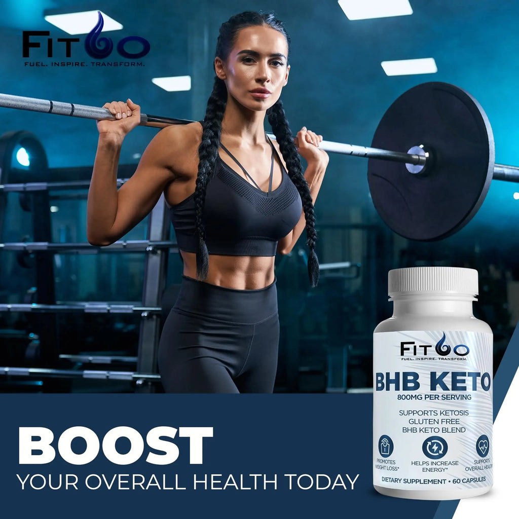 FIT60 Keto Diet Pills for Men & Women - Boost Energy and Mental Clarity for Enhanced Focus FIT60 Au supplements
