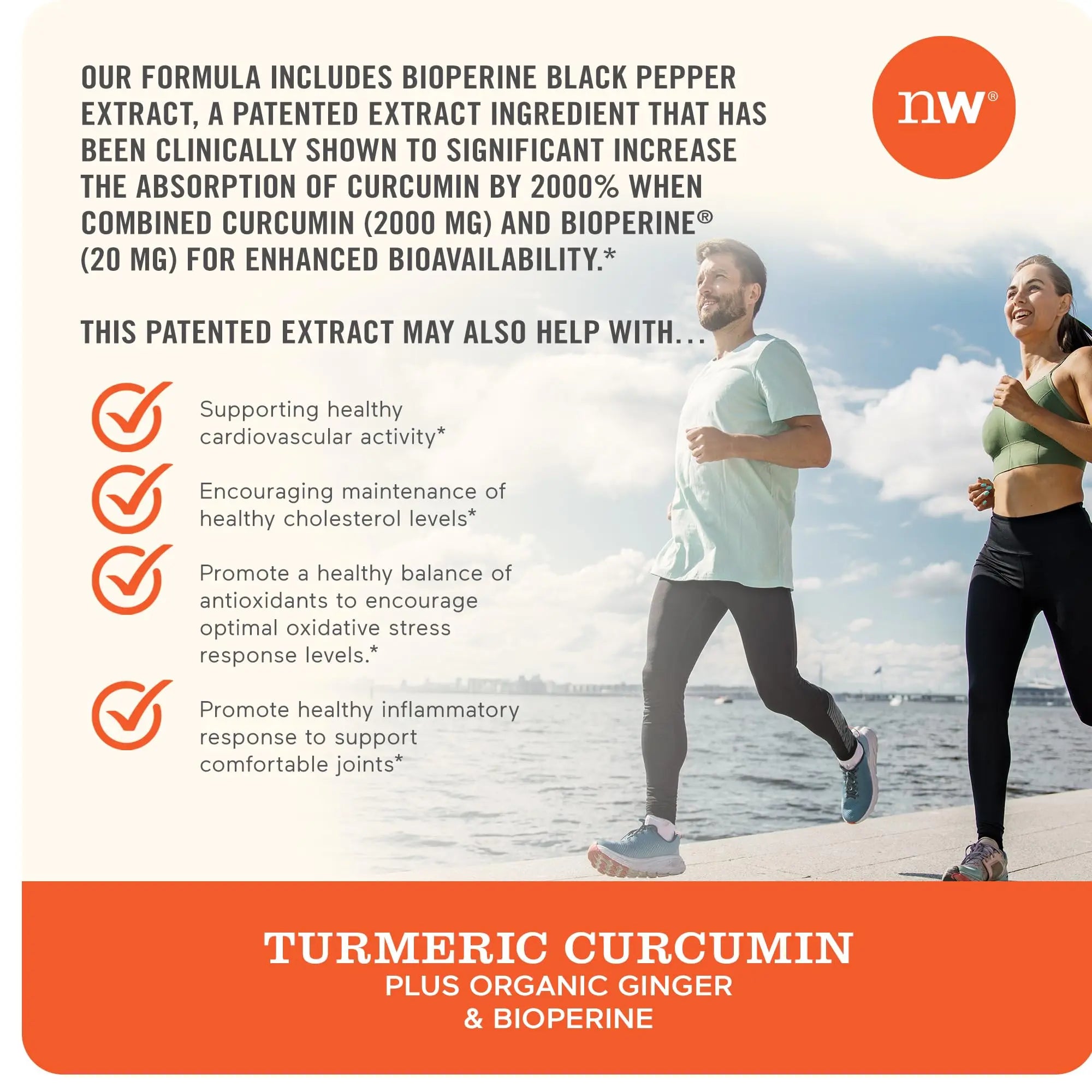 NatureWise Curcumin Turmeric 2250mg | 95% Curcuminoids & BioPerine Black Pepper NatureWise Au supplements