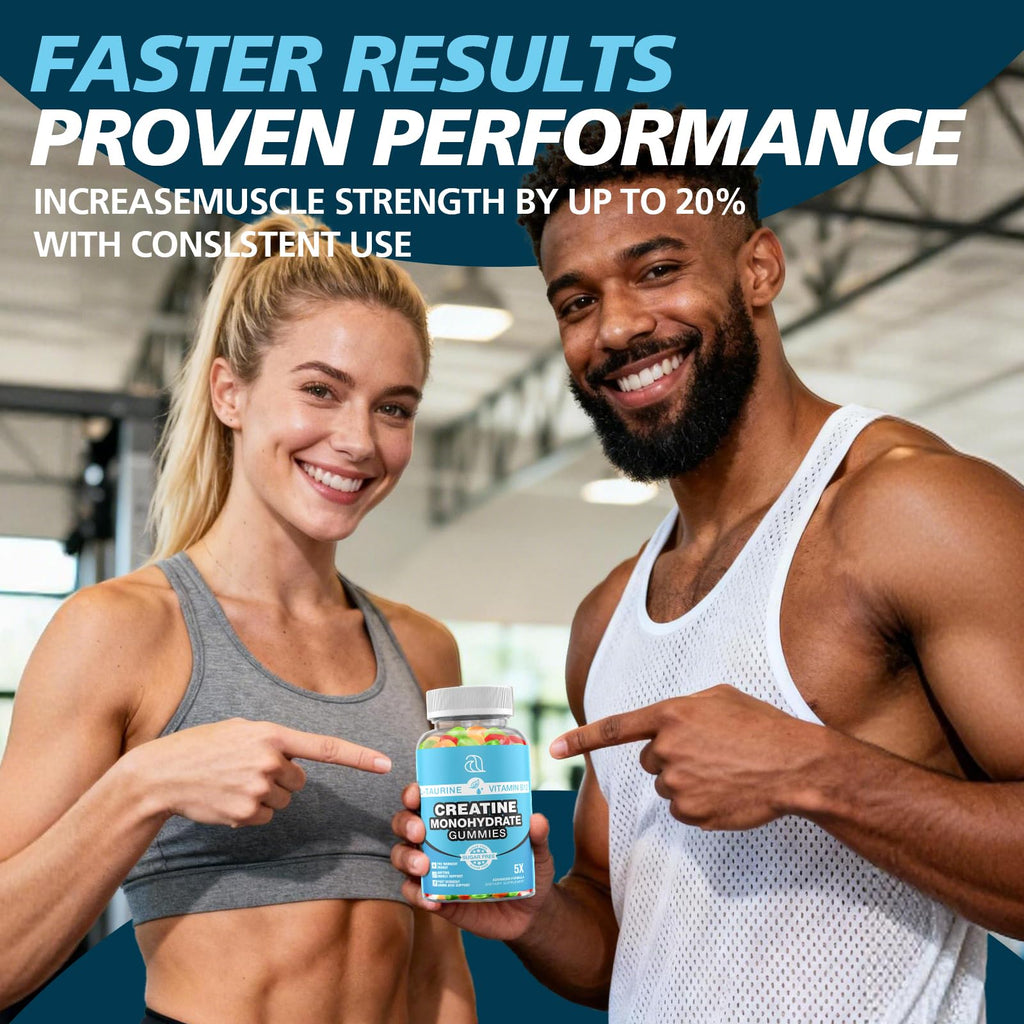 DRZIHOOCH Creatine Gummies for Women & Men - Creatine Monohydrate Gummies Tasty Chewable Supplement, Muscle Support & Energy Boost (2 Pack) DRZIHOOCH Au supplements
