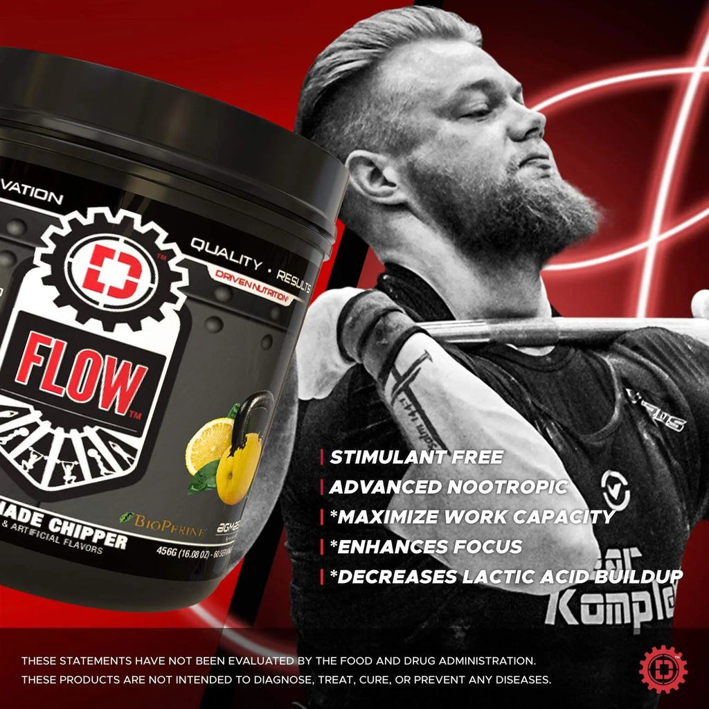 Driven Nutrition Flow - Cognitive Nitric Oxide Nootropic - Endurance & Energy - Increase Driven Nutrition Au supplements