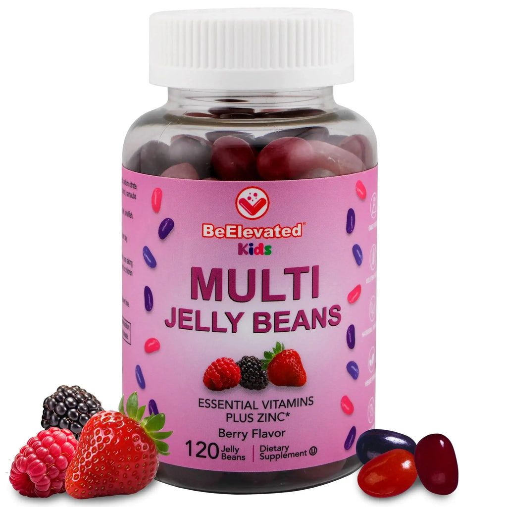 BeElevated Kids Multivitamin Gummies – Tasty Berry-Flavored Zinc Gummies for Children & Adults – Vegetarian, Gluten-Free BeElevated Au supplements