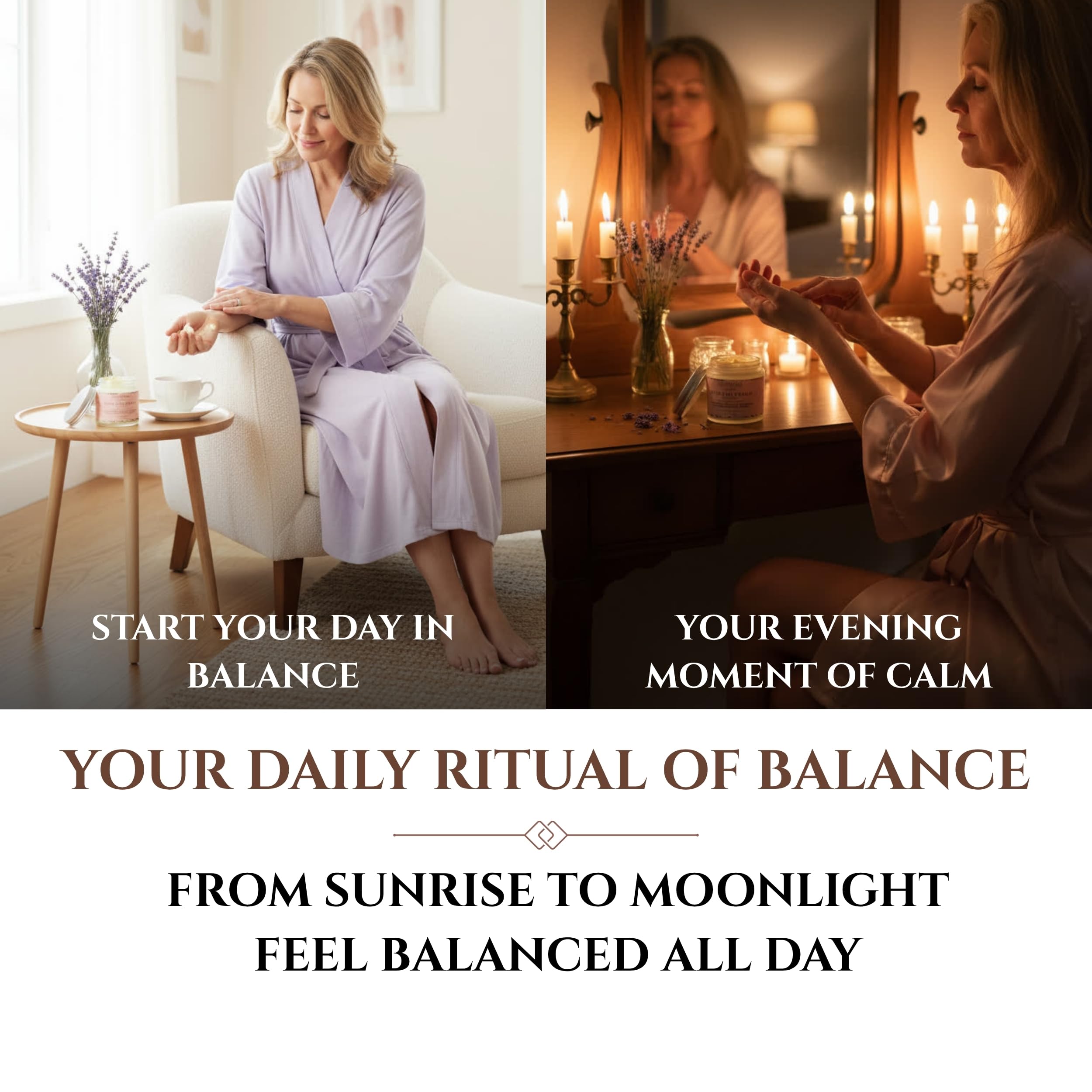 Seraphime Wild Yam Cream for Hormone Balance - Gift for Mom - Menopause and PMS Support for Women - Wild Yam Balancing Cream - Hot Flashes, Night Sweats, Mood Swings, Low Energy - Lavender 4oz Seraphime Au supplements