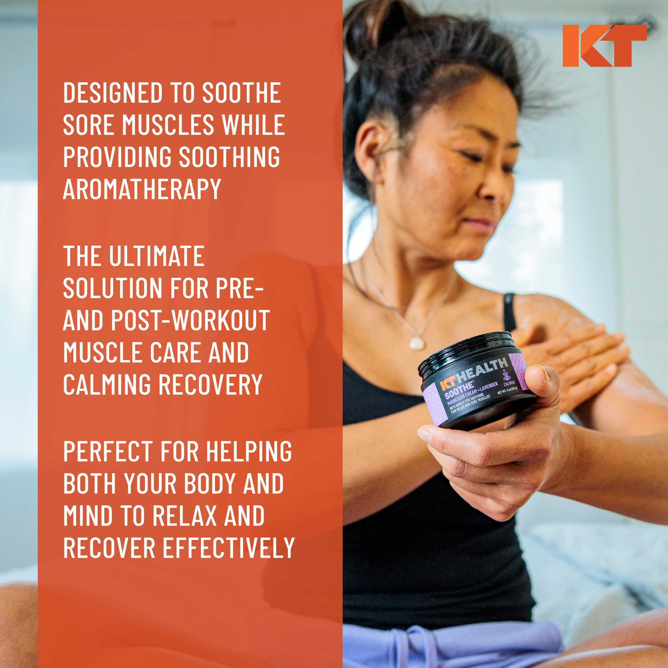 KT Health, Magnesium Cream, Soothe - Soothing Aromatherapy & Calming Pain Relief KT Tape Au supplements