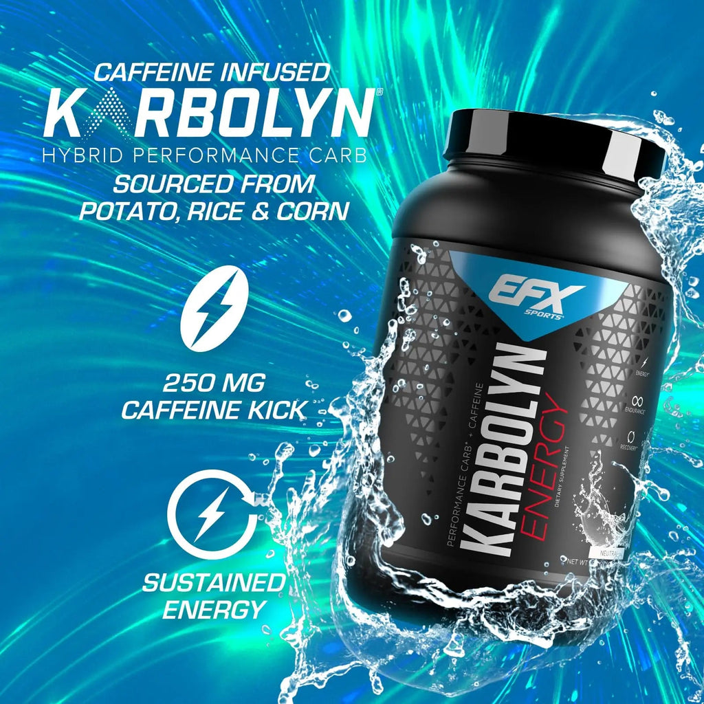 EFX Sports Karbolyn Energy | Performance Carbohydrate Powder + Caffeine | Carb Load EFX Sports Au supplements