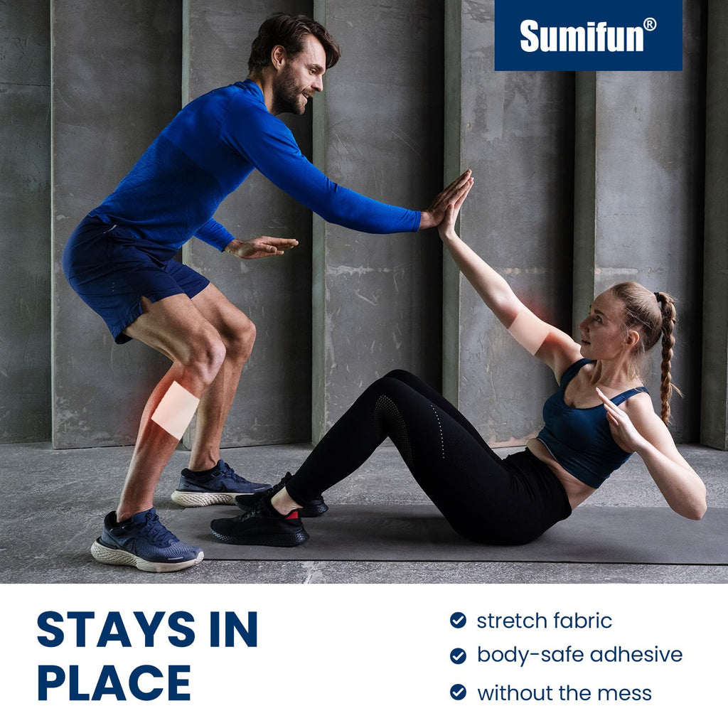 Sumifun 4% Lidocaine Patches Plus 1% Menthol - 15 Counts Maximum Strength OTC Pain Relief Patches for Back Ache Stiff Neck Joint Pain Muscle Soreness Topical Analgesic Sumifun Au supplements