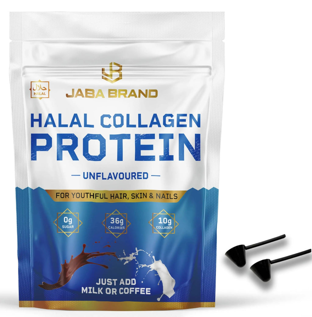 JABA BRAND - Halal Bovine Collagen Protein Powder for Hair, Nails, Joints and Skin JABA BRAND Au supplements