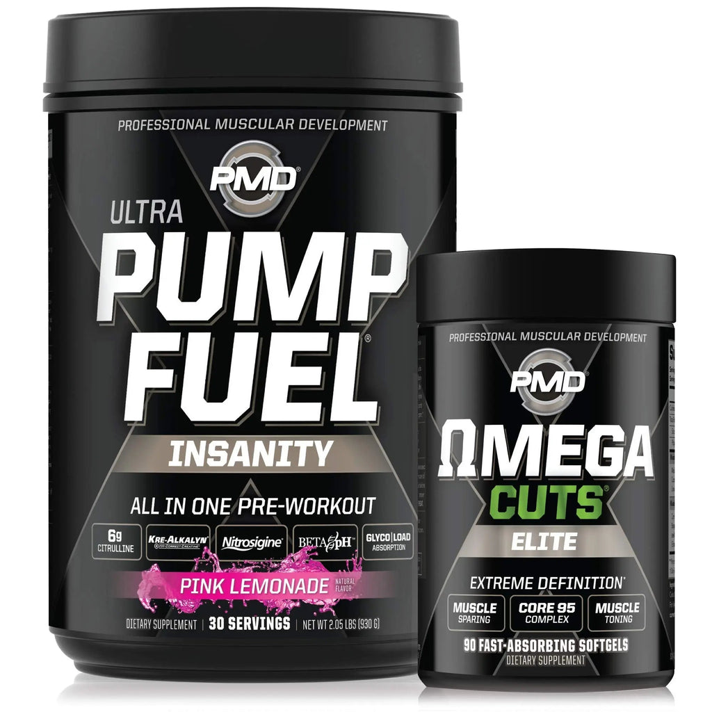 PMD Sports Ultra Pump Fuel Insanity - Pre Workout – Pink Lemonade (30 Servings) Sports PMD Au supplements