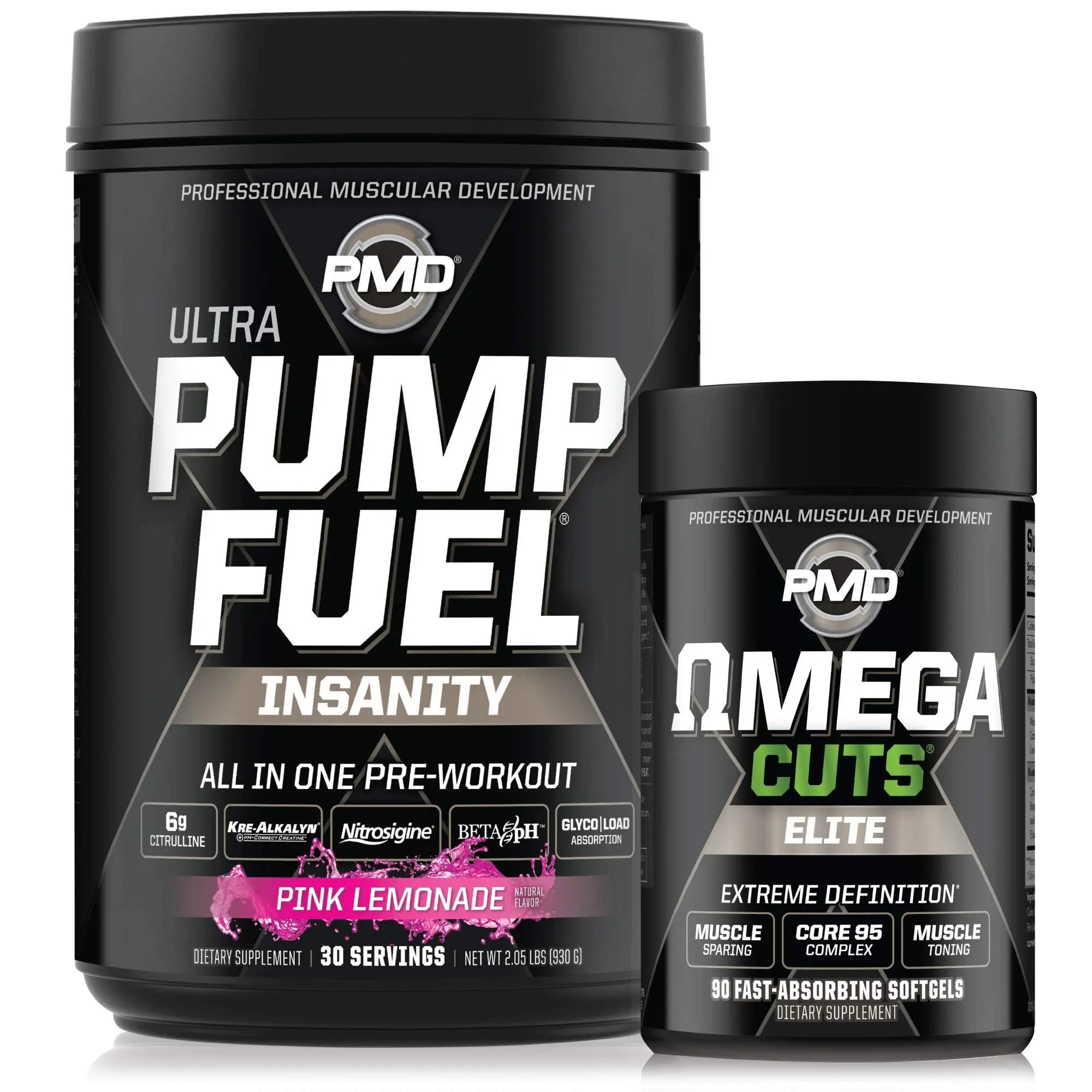 PMD Sports Ultra Pump Fuel Insanity - Pre Workout – Pink Lemonade (30 Servings) Sports PMD Au supplements