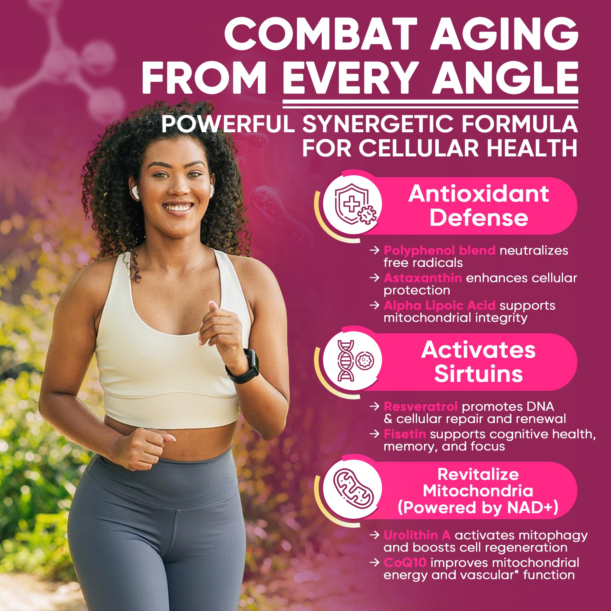 NMNH Gummies 300MG for Longevity with Urolithin A, Polyphenol Blend, Resveratrol, NAD+ Supplement for Women & Men Boost NAD+ Levels, Optimized Aging, Cell, DNA Repair, Energy, Focus, Sugar Free, 60cts Nextdia Au supplements