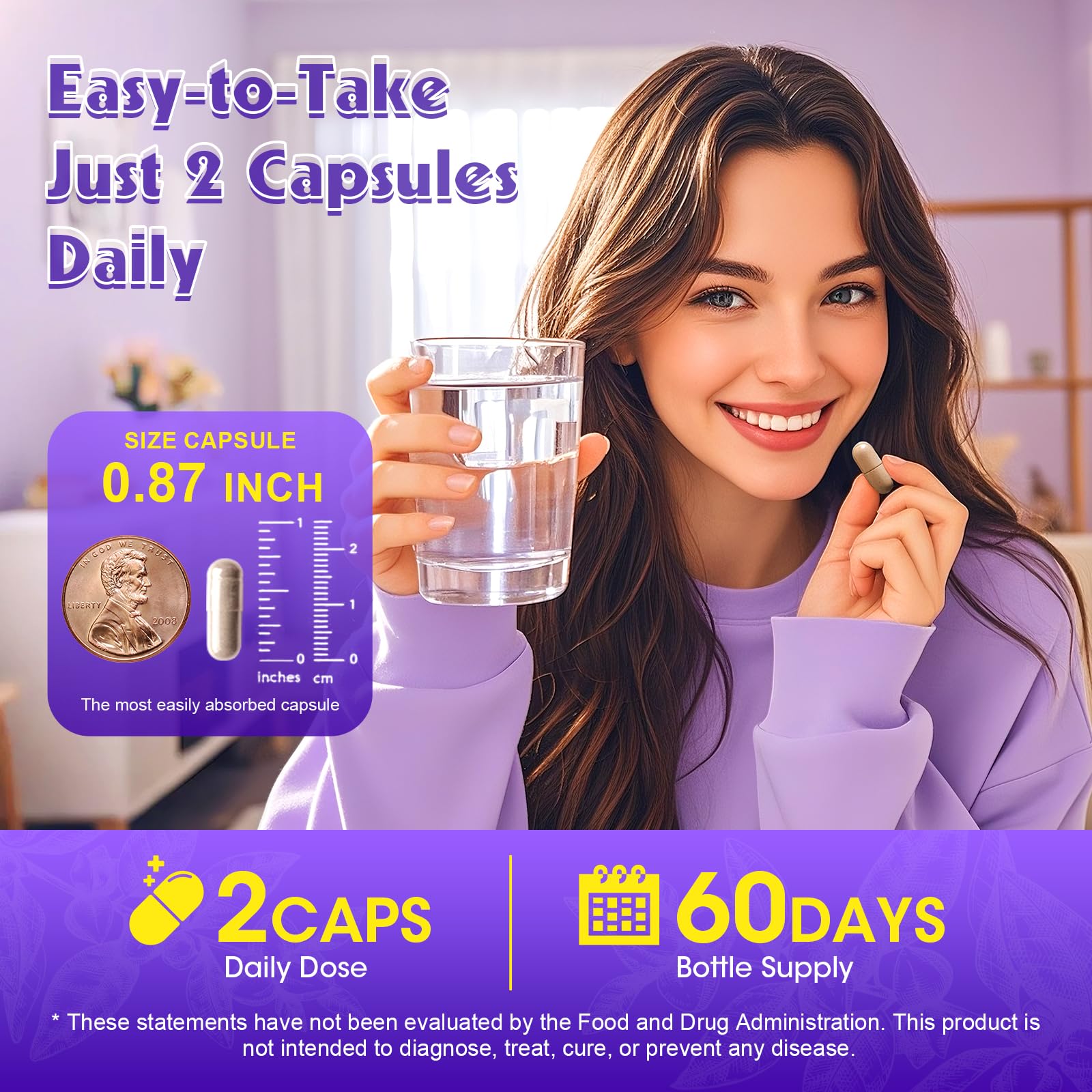 Alliwise Cortisol Supplements for Women & Men - Adrenal Support with Ashwagandha, L-Theanine & Holy Basil for Stress Relief, Mood & Steady Focus - Hormone Balance - 120 Vegan Capsules Alliwise Au supplements