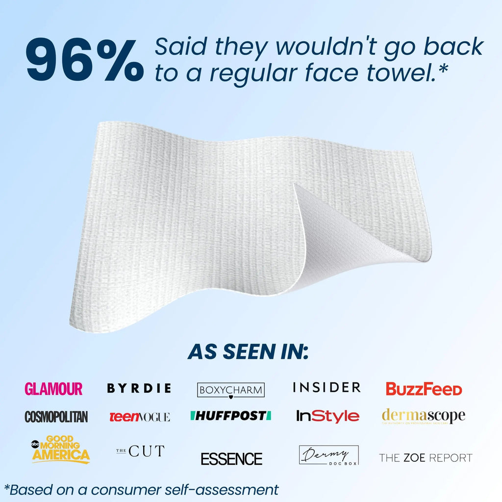 Clean Skin Club Clean Towels XL, Biodegradable Dermatologist Approved CLEAN SKIN CLUB Au supplements