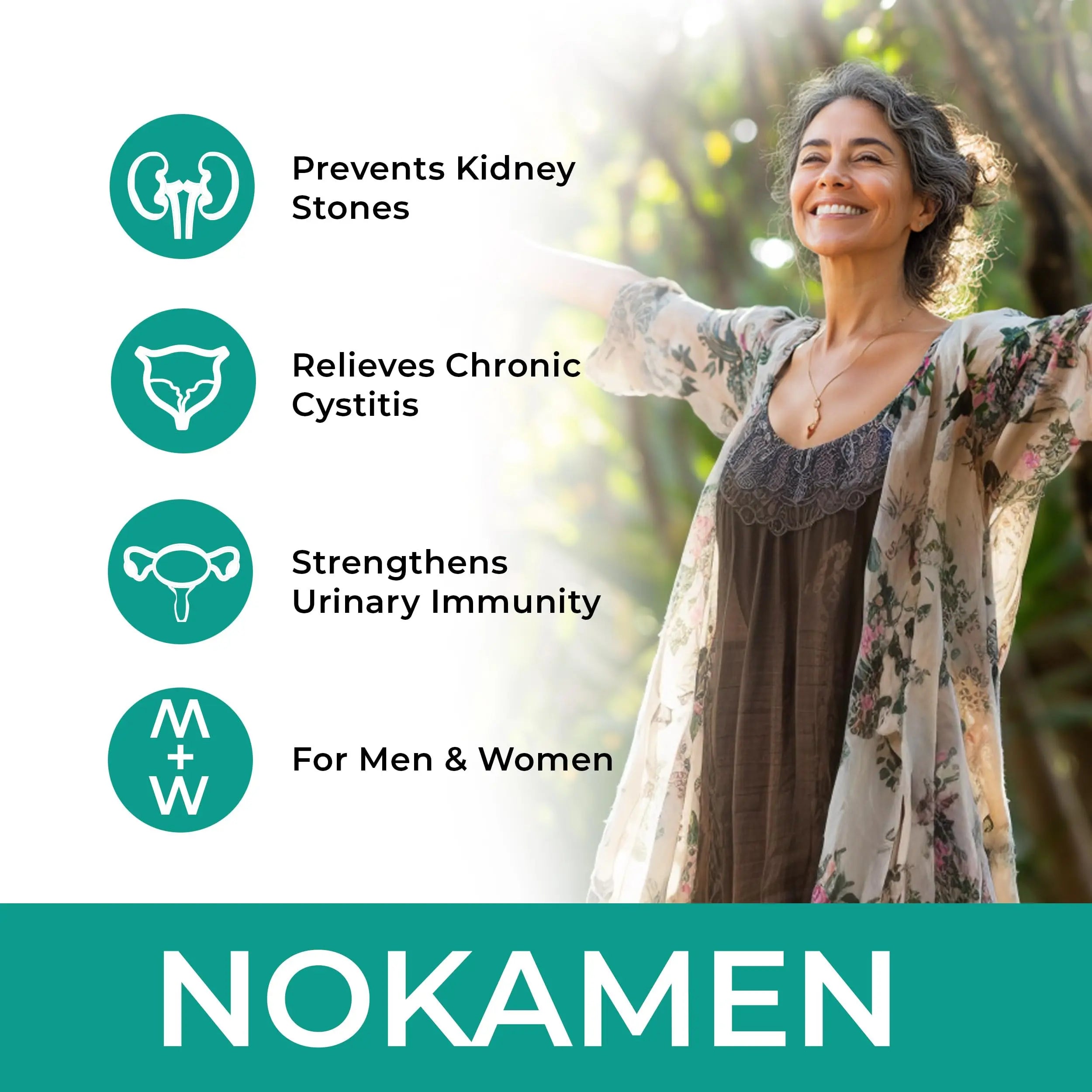 Ananta Medicare USA NOKAMEN – Kidney & Urinary Tract Support Herbal Formula, 120 Tabs Ananta Medicare USA Au supplements