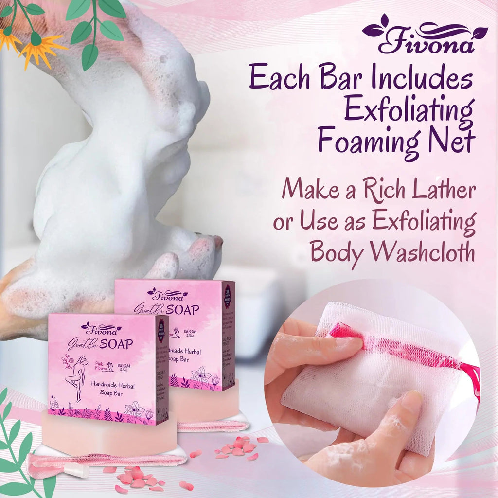FIVONA 3 in 1 Set of Yoni Oil with 2 Yoni Soap Bars - Feminine pH Balanced Natural Vaginal Oil 30 ml FIVONA Au supplements
