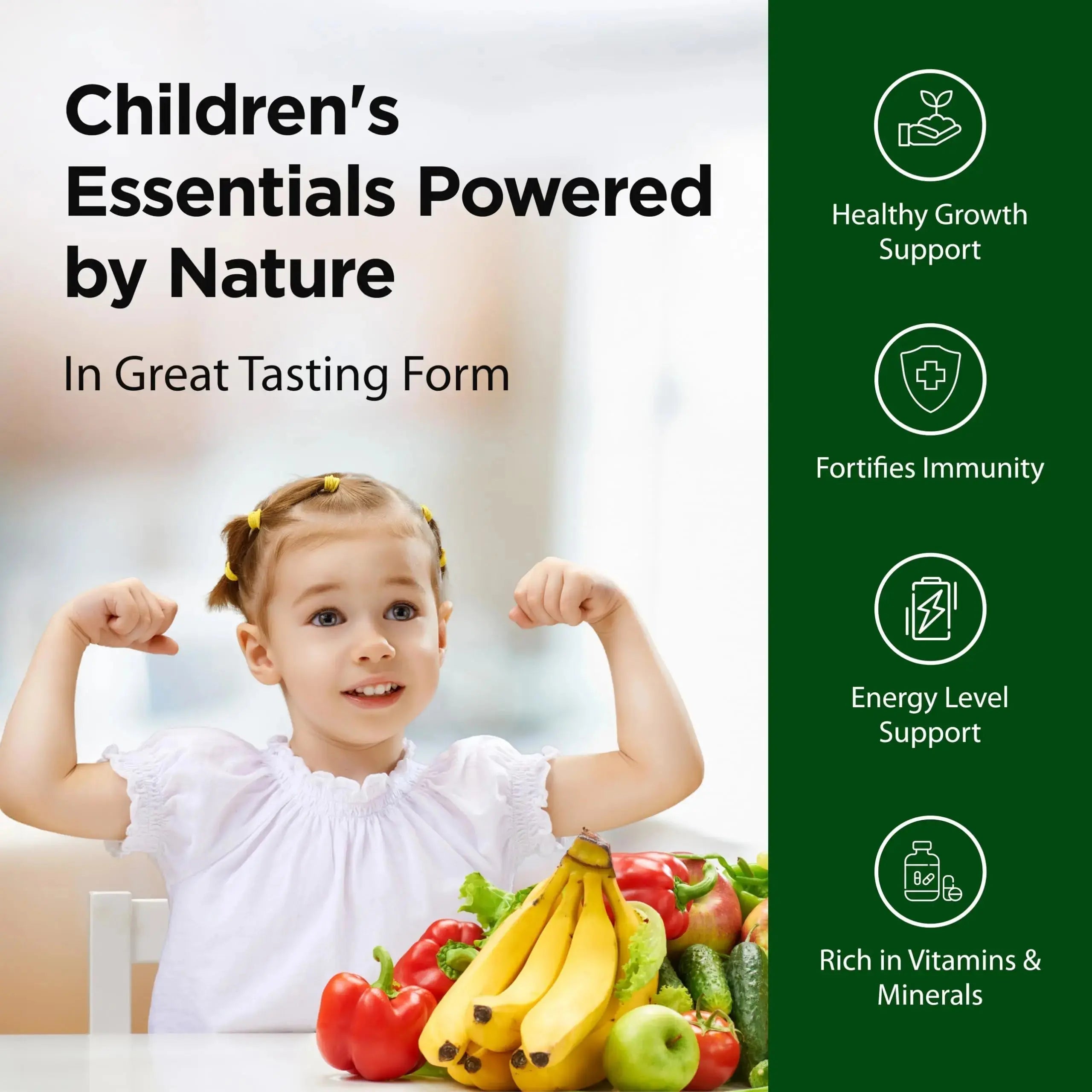 Flora - Kids Multi Essentials+, Liquid Multivitamin Formula, 13 Essential Vitamins & Minerals, 7.6 Fl Oz Flora Au supplements