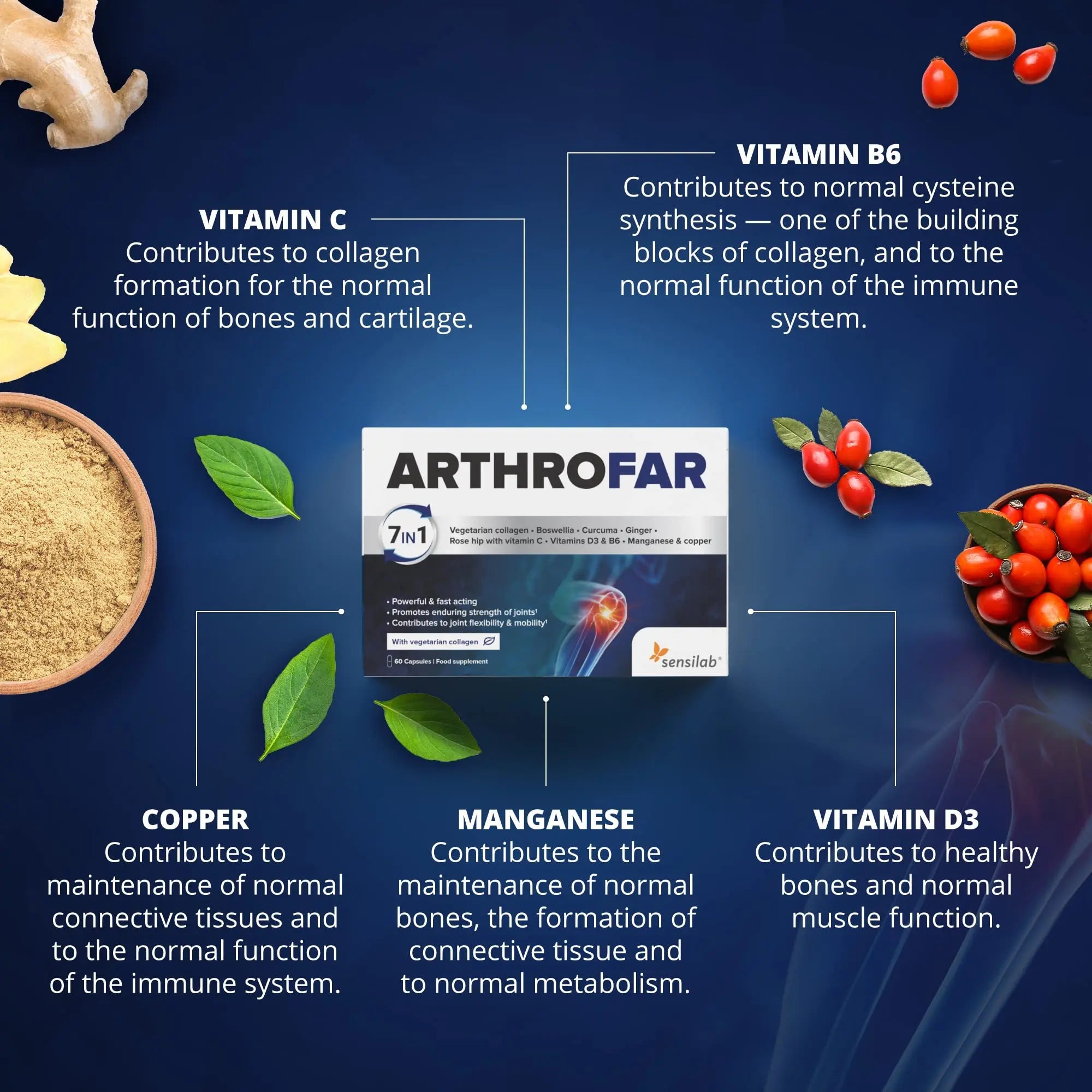 Boswellia Serrata Capsules | Sensilab ArthroFar | Joint Care Supplements Sensilab Au supplements