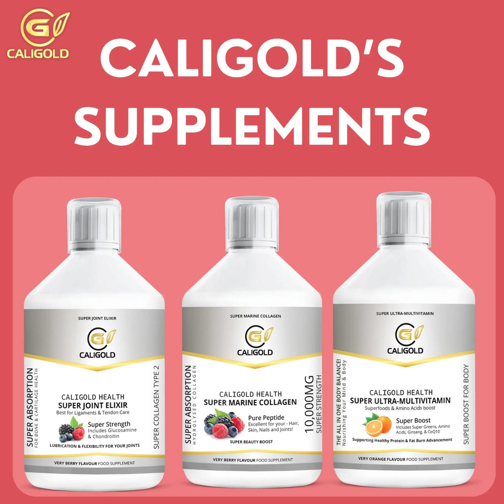 CALIGOLD Health Super Marine Collagen Liquid - Excellent for Hair, Skin, Nails and Joints CALIGOLD Au supplements
