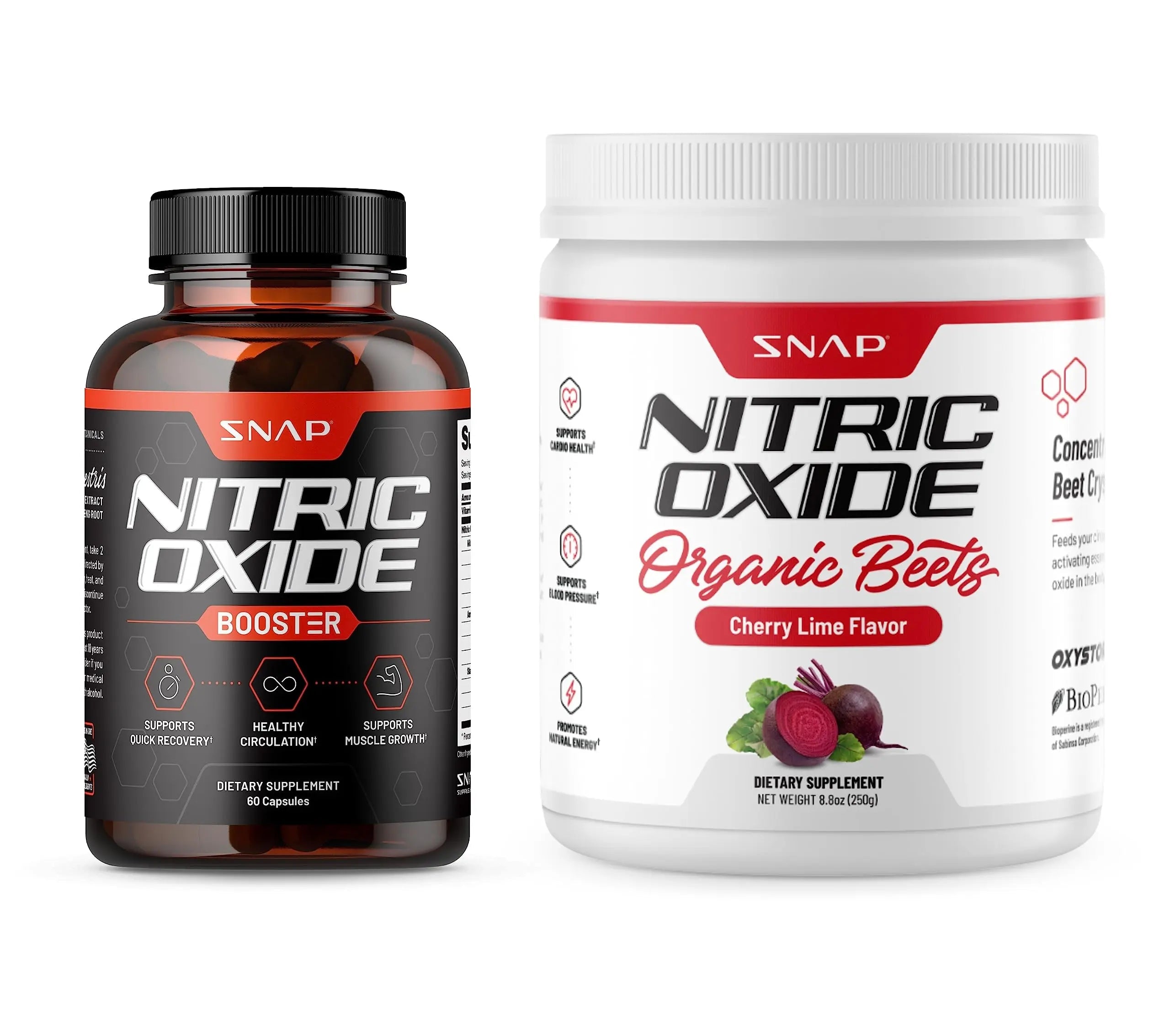 Snap Supplements Nitric Oxide Booster and Beet Powder Snap Supplements Au supplements