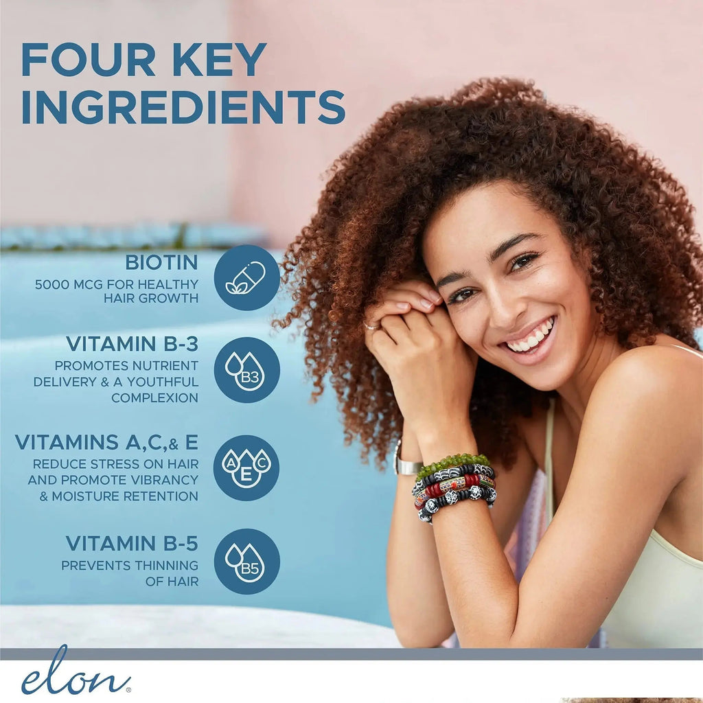 Elon Matrix 5000 Complete Multivitamin (60 Day Supply) Concentrated Hair Serum Elon Au supplements