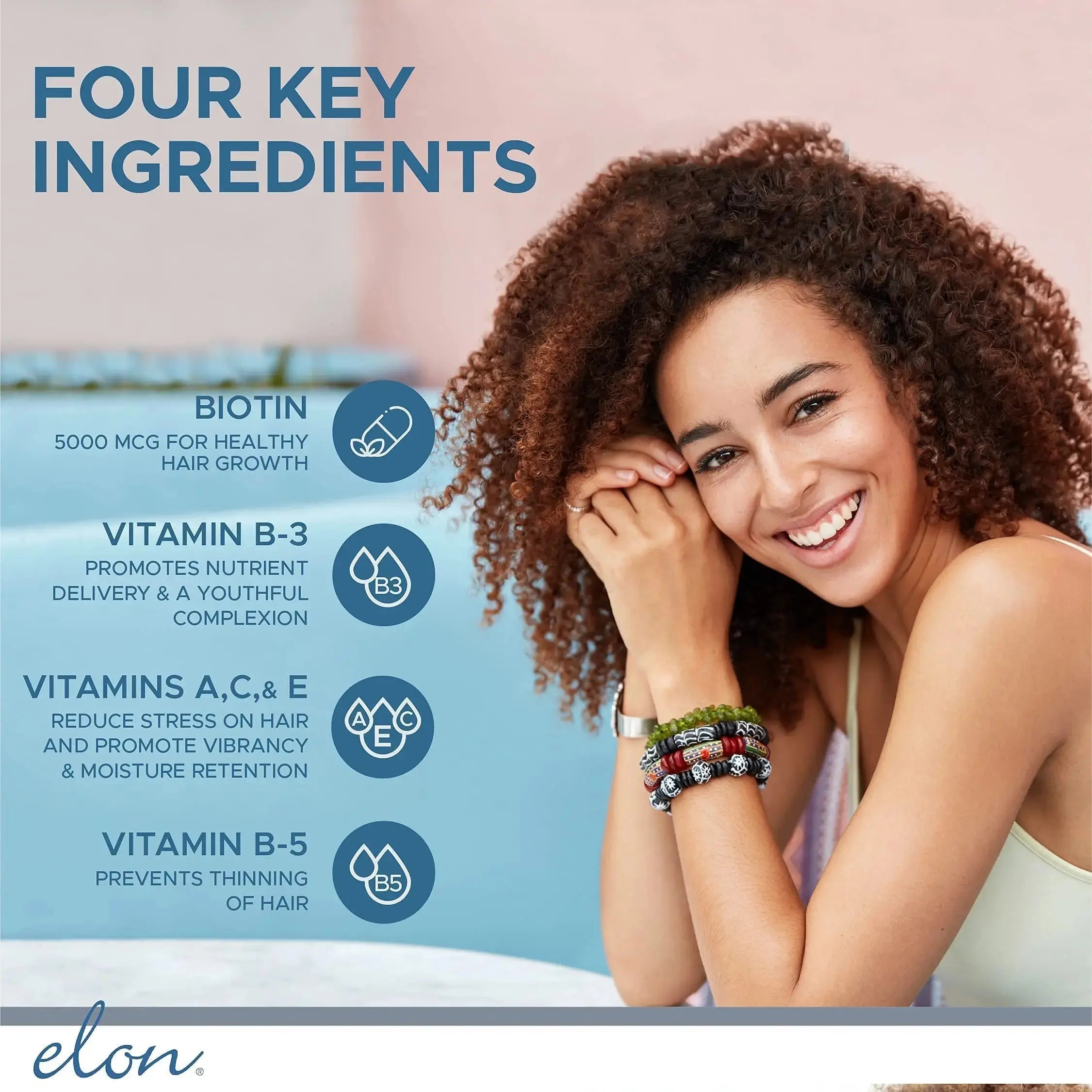 Elon Matrix 5000 Complete Multivitamin (60 Day Supply) Concentrated Hair Serum Elon Au supplements
