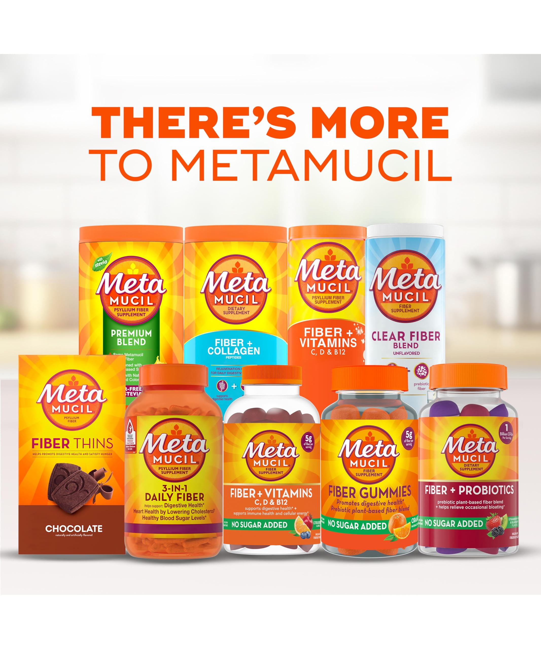 Metamucil Fiber Gummies for Adults with Vitamins C, D, B12 for Metabolism, No Sugar Added Citrus Berry Flavor, 5g Plant Based Prebiotic
