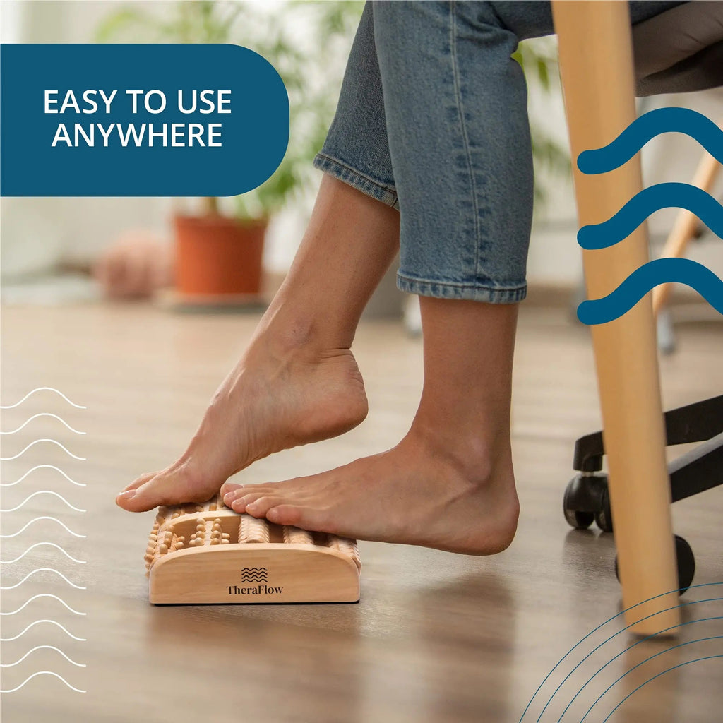 TheraFlow Foot Massager for Plantar Fasciitis Relief, Relaxation Gifts for Women, Men TheraFlow Au supplements