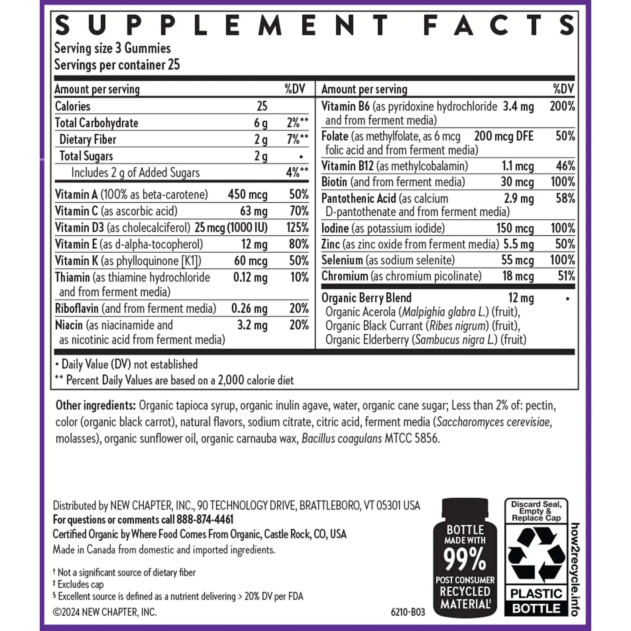 New Chapter Men’s Multivitamin Gummies, 57% Less Sugar, Men’s Gummy Vitamins with Vitamin C, D3 & Zinc New Chapter Au supplements