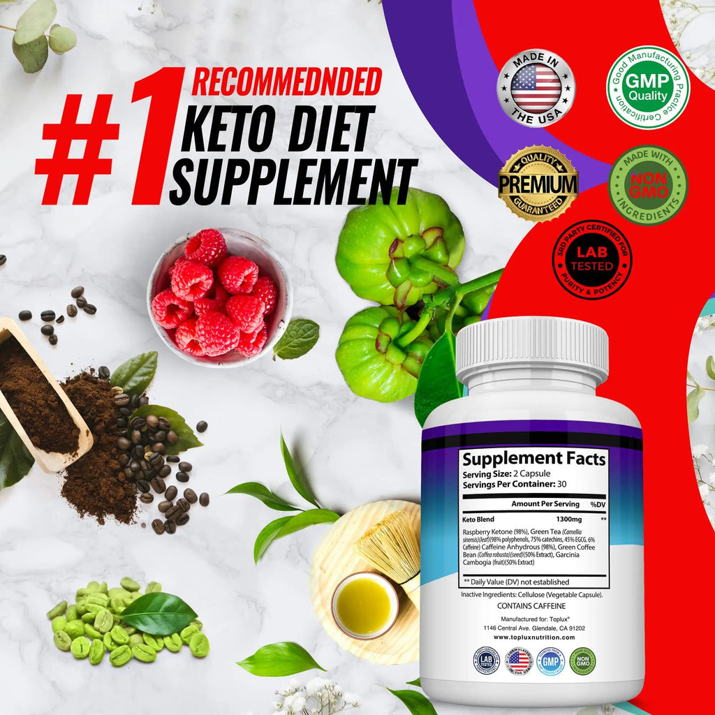 Keto Boost Diet Pills Ketosis Supplement - Natural Exogenous Keto Formula Support Energy Toplux Au supplements