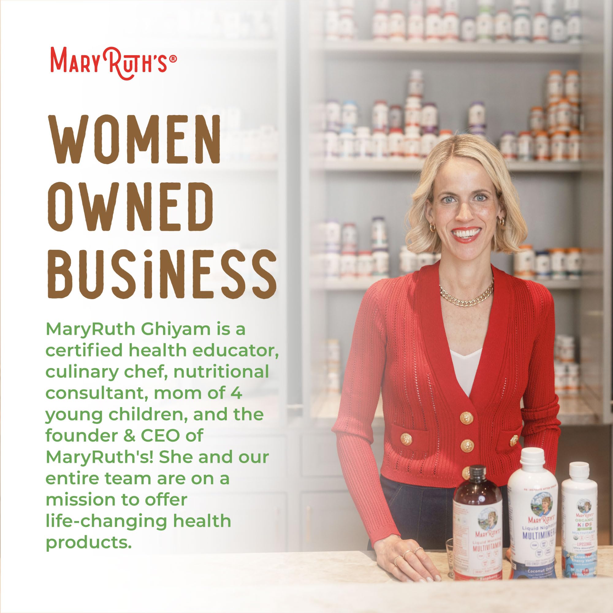 MARYRUTH'S USDA Organic Maca Root Liquid Drops | Vegan | Non-GMO | Gluten Free | Alcohol Free | 1 Fl Oz