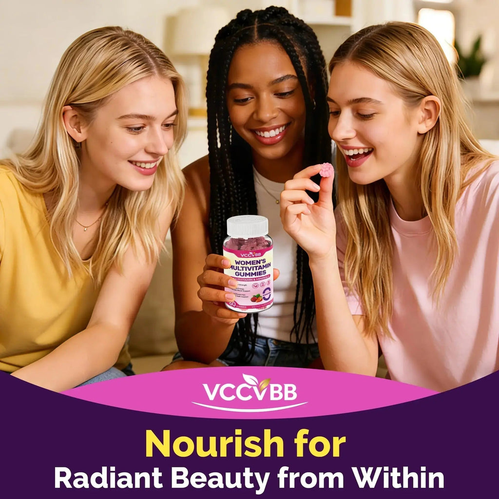 VCCVBB All-in-One Women's Multivitamin Gummies with Complete Vitamin & Mineral Complex, Herbal Blends for Energy, Overall Health VCCVBB Au supplements