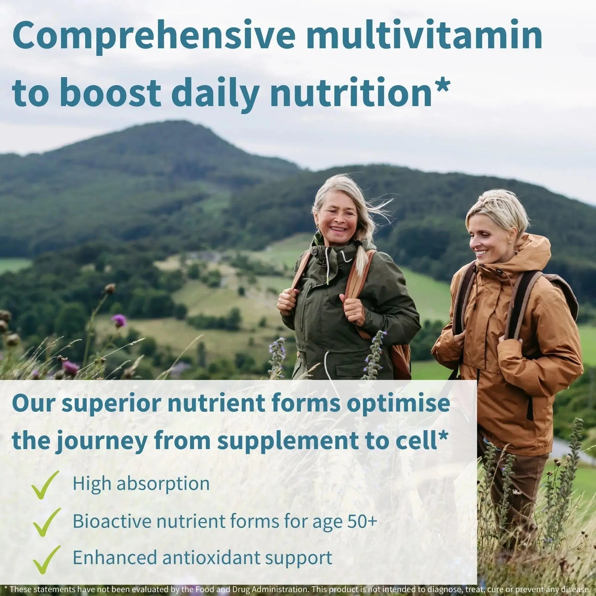 Igennus Methylated Women's 50+ Multivitamin with Calcium & Magnesium, Pure & Clean, All-Day Nutrient Delivery with High-Strength B-Vitamins Igennus Healthcare Nutrition Au supplements
