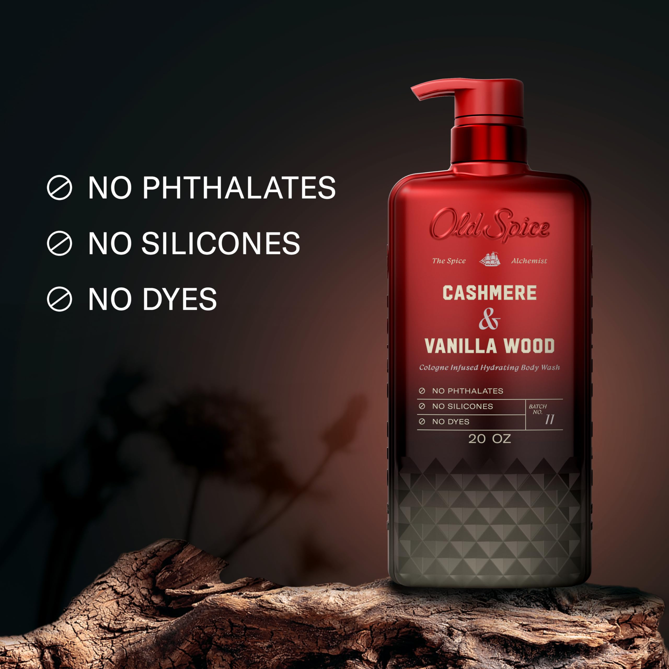 Old Spice Body Wash for Men, The Spice Alchemist Collection, 24/7 Cologne Infused Hydration, No Trade Off Formula