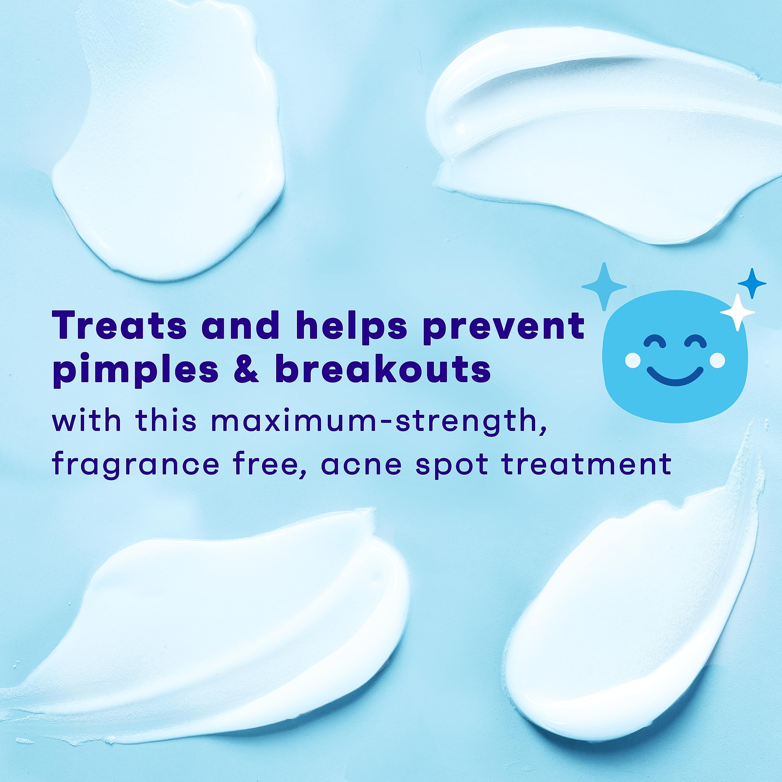 Clean & Clear Persa-Gel 10 Oil-Free Acne Spot Treatment with Maximum Strength 10% Benzoyl Peroxide, Topical Pimple