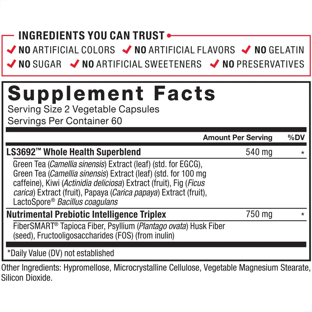 Force Factor ProbioSlim + Prebiotic Fiber Weight Loss Supplement for Women and Men Force Factor Au supplements