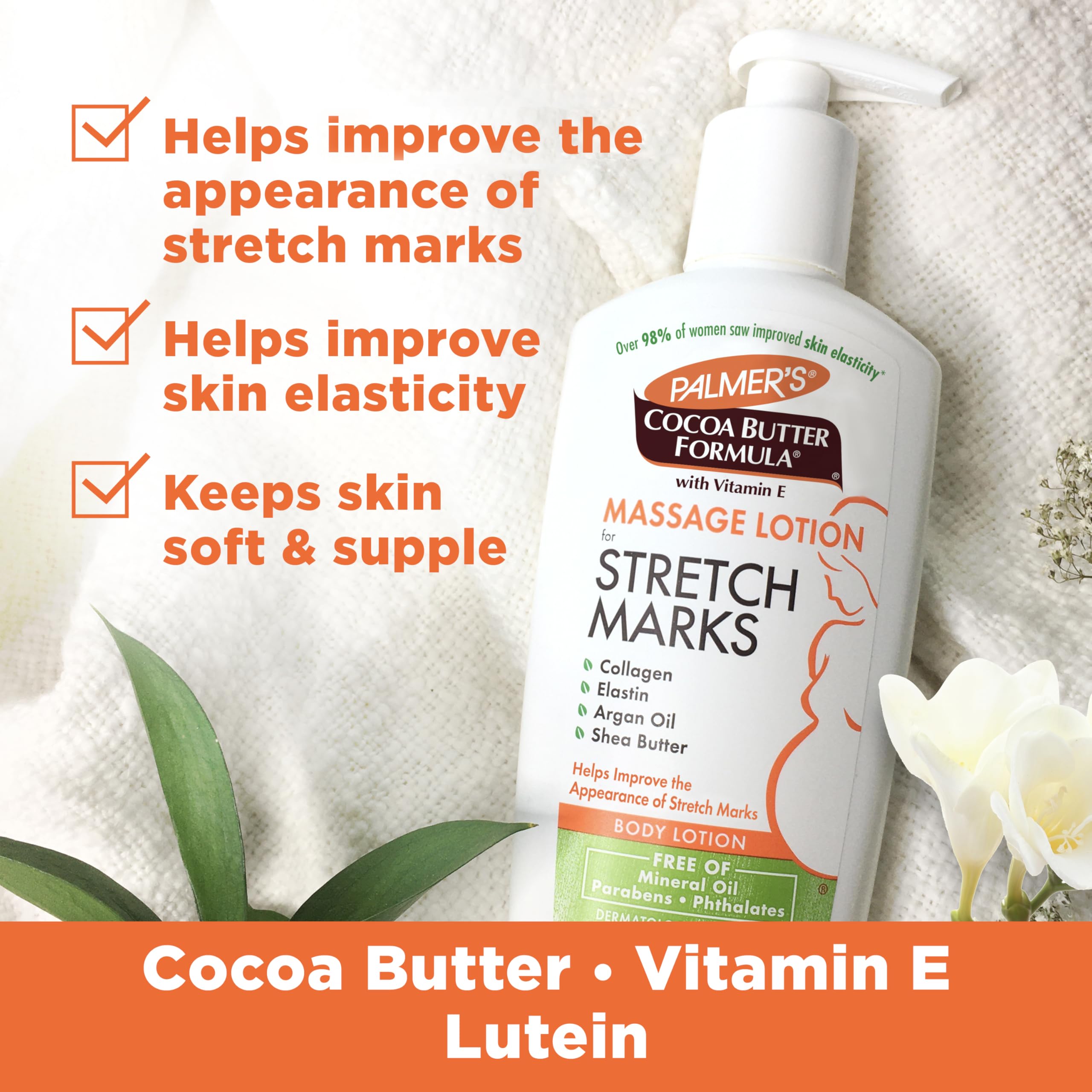 Palmer's Cocoa Butter Formula Massage Lotion For Stretch Marks, Pregnancy Skin Care