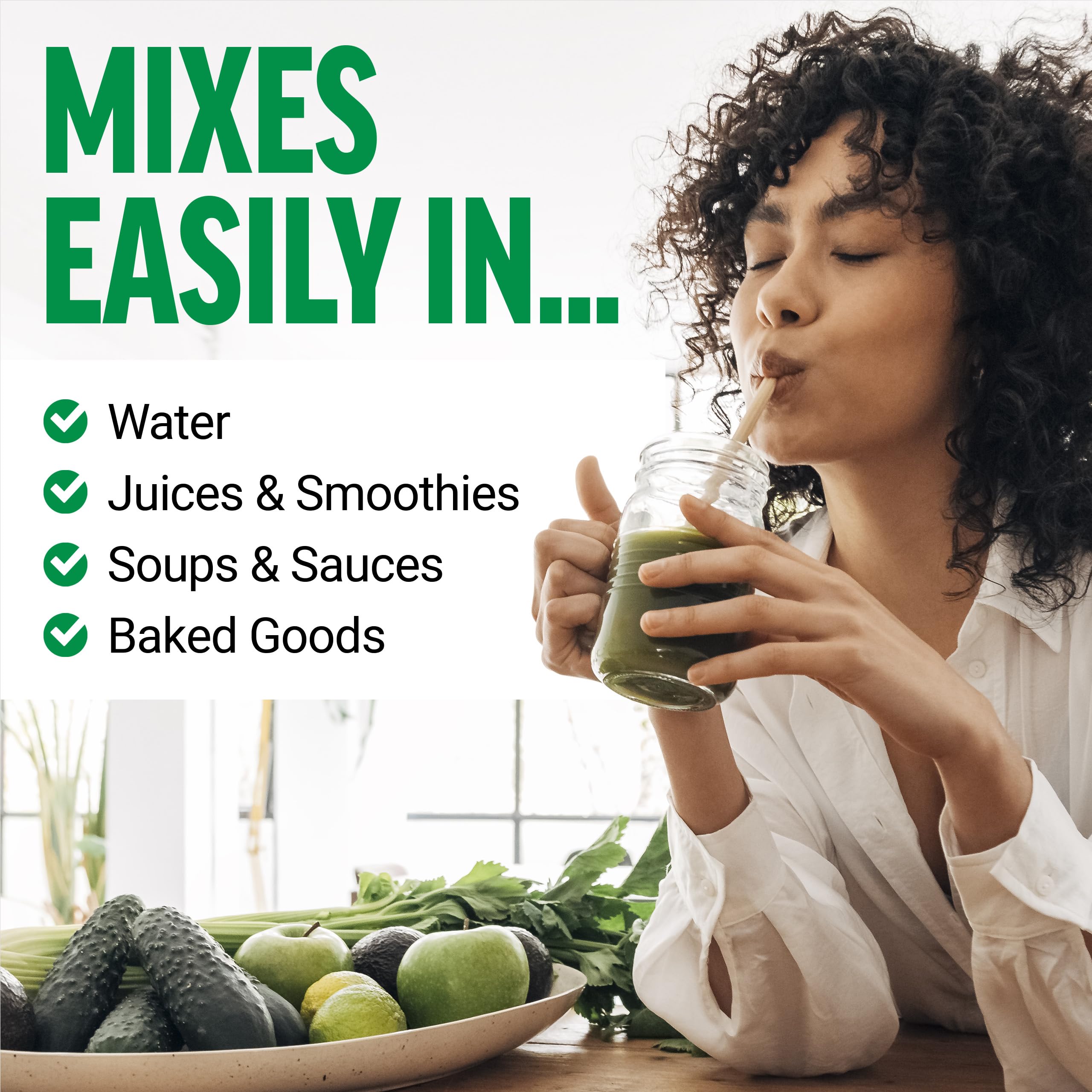 Force Factor Smarter Greens Daily Wellness Powder, Greens Superfood Powder to Support Gut Health, Bloating, & Digestion, with 40+ Superfoods