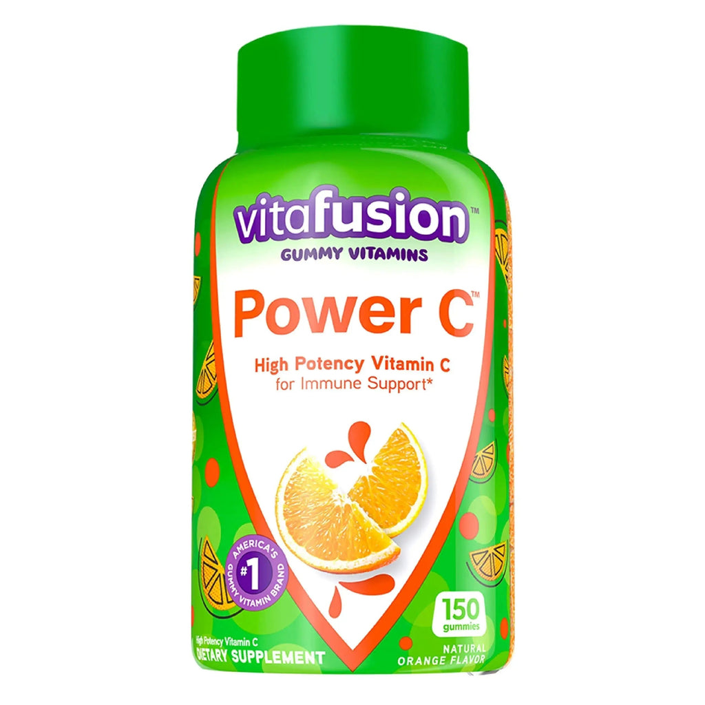 Vitafusion Gorgeous Hair, Skin & Nails Multivitamin Plus Power C Vitamin C Gummies for Immune Support Bundle, 135ct & 150 Count Vitafusion Au supplements