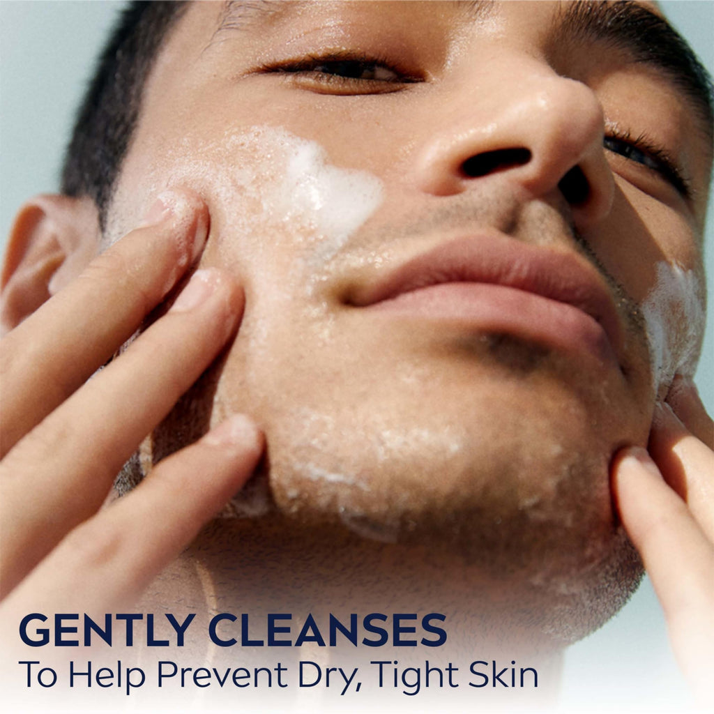 NIVEA MEN Maximum Hydration Face Wash, Face Wash with Provitamin B5 and Aloe Vera