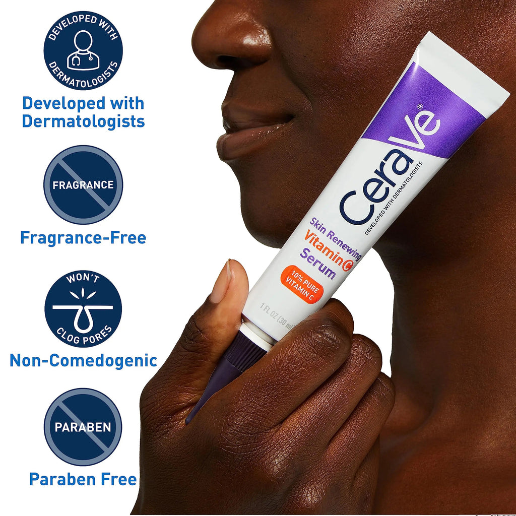 CeraVe Vitamin C Serum with Hyaluronic Acid | Skin Brightening Serum for Face CeraVe Au supplements