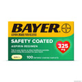 Bayer Aspirin Safety Coated 325 mg Caplets 100 Caplets, Pack of 2 Bayer Au supplements