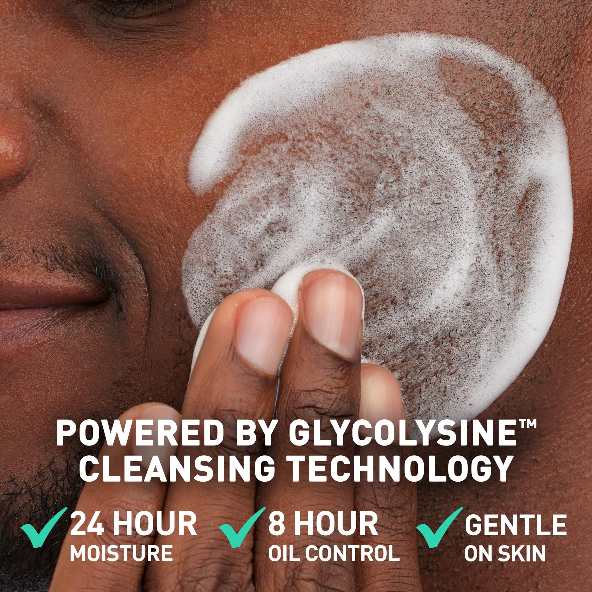 CeraVe Balancing Air Foam Face Wash, Foaming Facial Cleanser For Combination Skin, 8HR Oil Control + 24HR Hydration