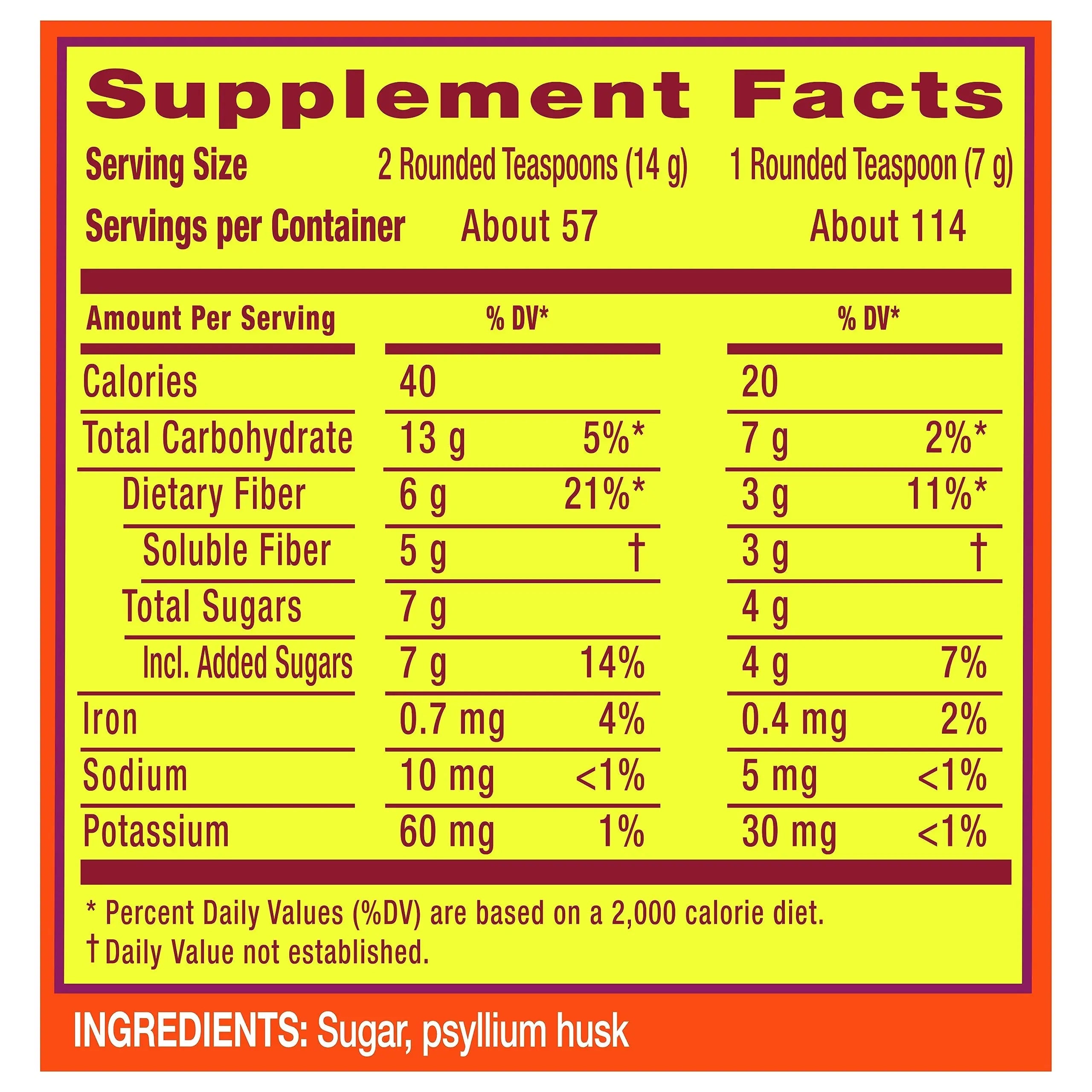 Metamucil, Daily Psyllium Husk Powder Supplement with Real Sugar, 4-in-1 Fiber Metamucil Au supplements