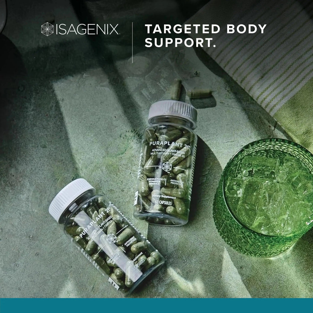 Isagenix PuraPant 21 - Advanced Plant-Based Daily Multi-Vitamin Sourced from Organic Fruits and Vegetables Isagenix Au supplements