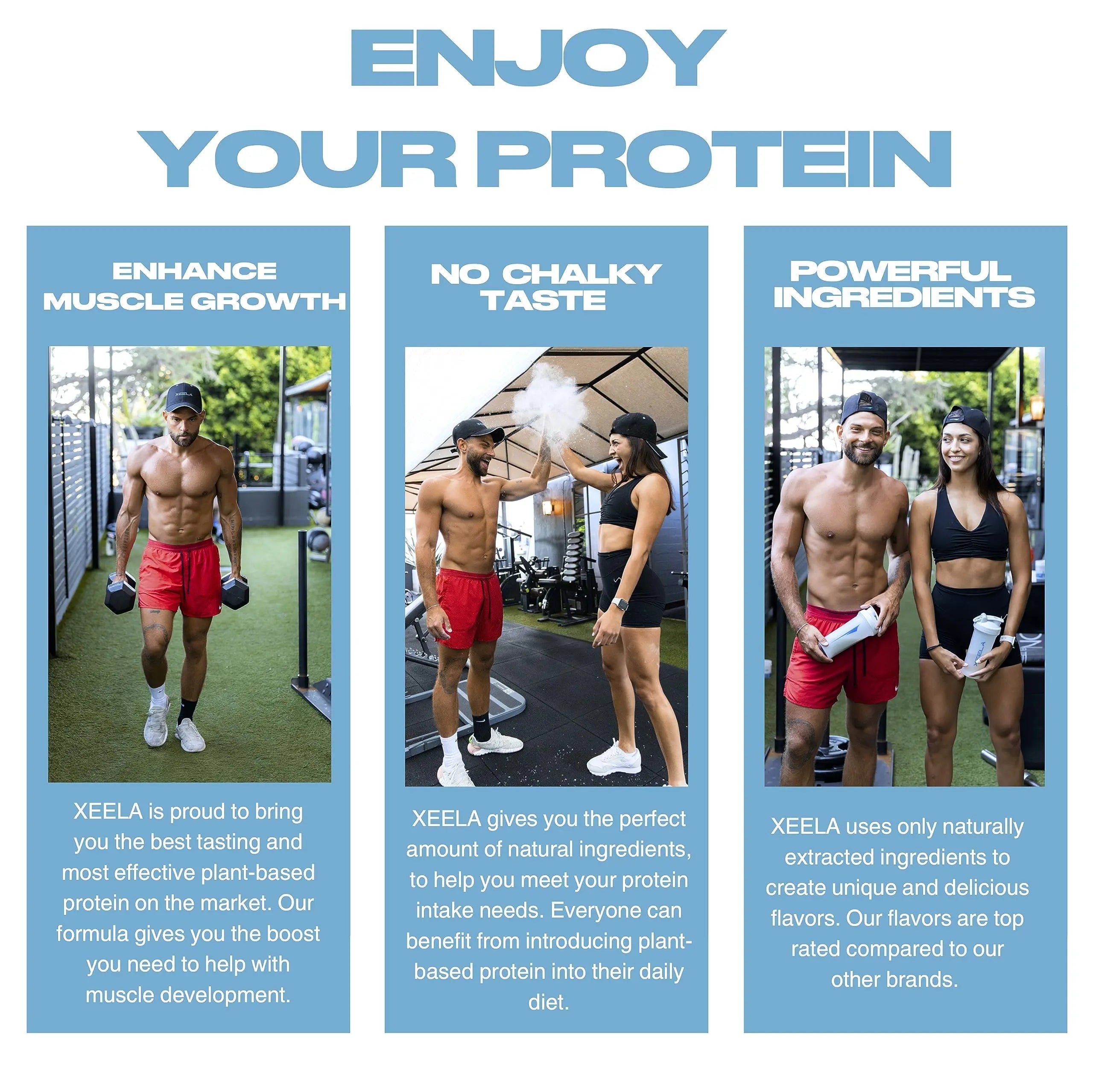 XEELA Plant Based Vegan Protein Powder - Independently Tested - 25g High Protein XEELA Au supplements