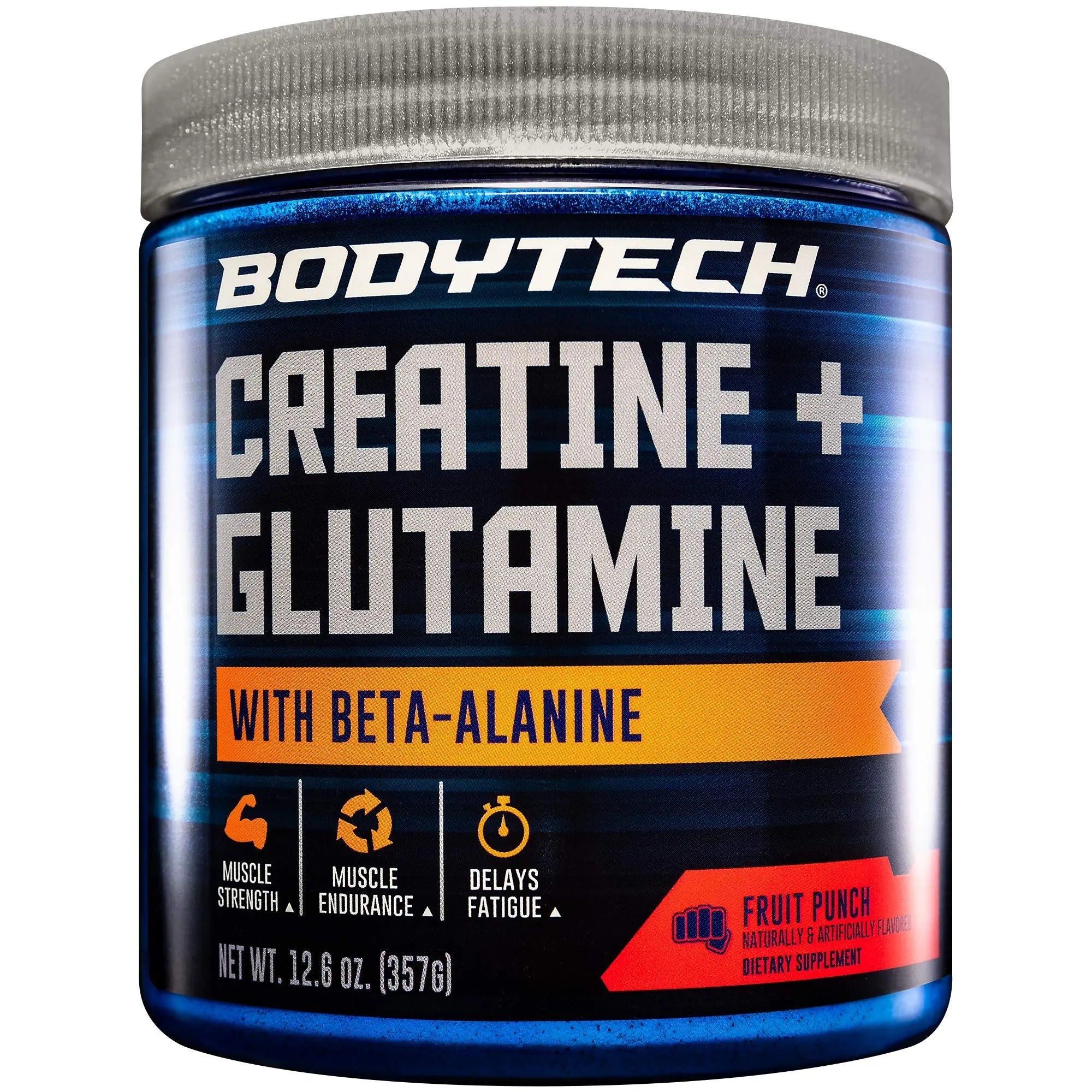 BodyTeach Creatine and Glutamine with Beta Alanine Fruit Punch - Supports Muscle Growth BODYTECH Au supplements