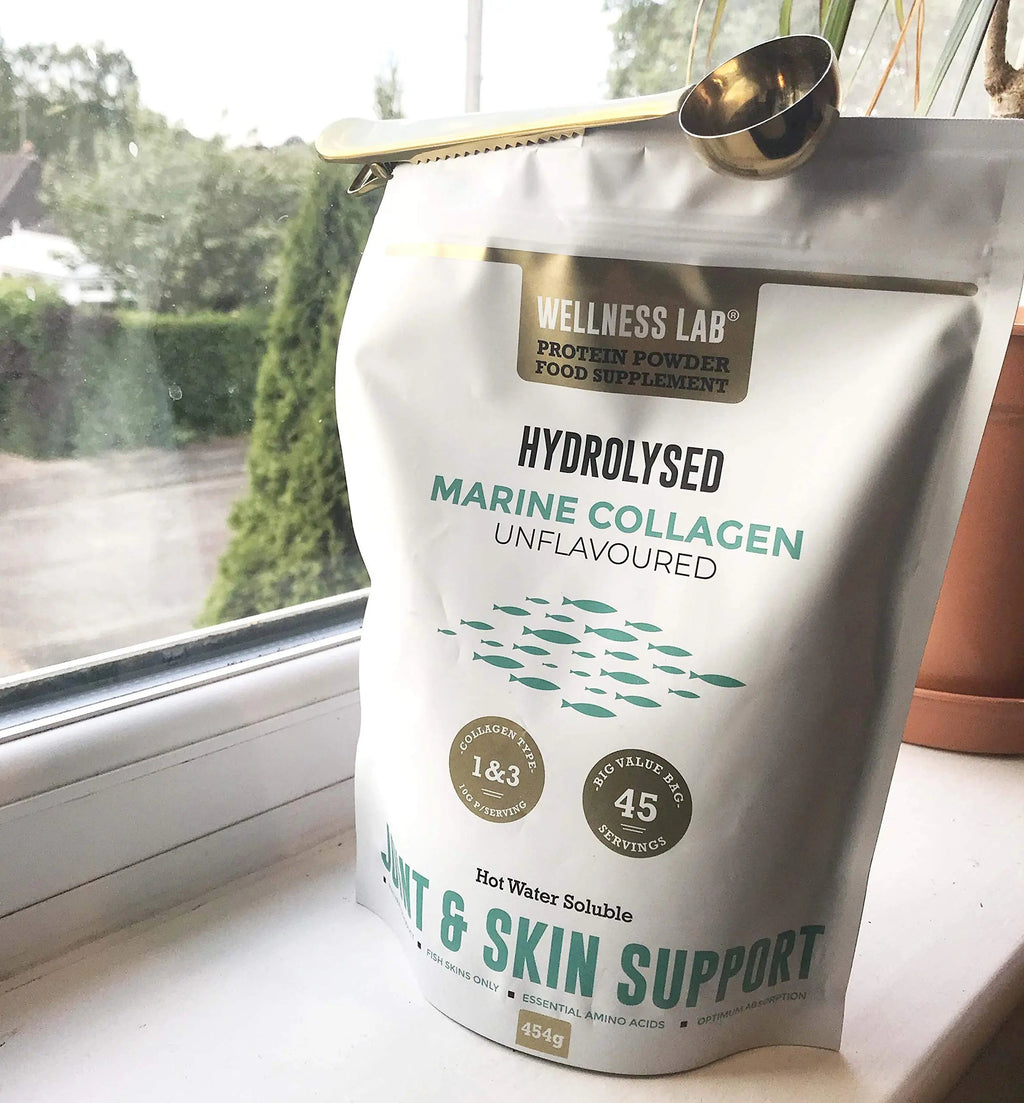Cleanest Marine Collagen Peptides | Wellness Lab 454g | Type I,III | Highest Bioavailability Hydrolysed Protein Wellness Lab Au supplements