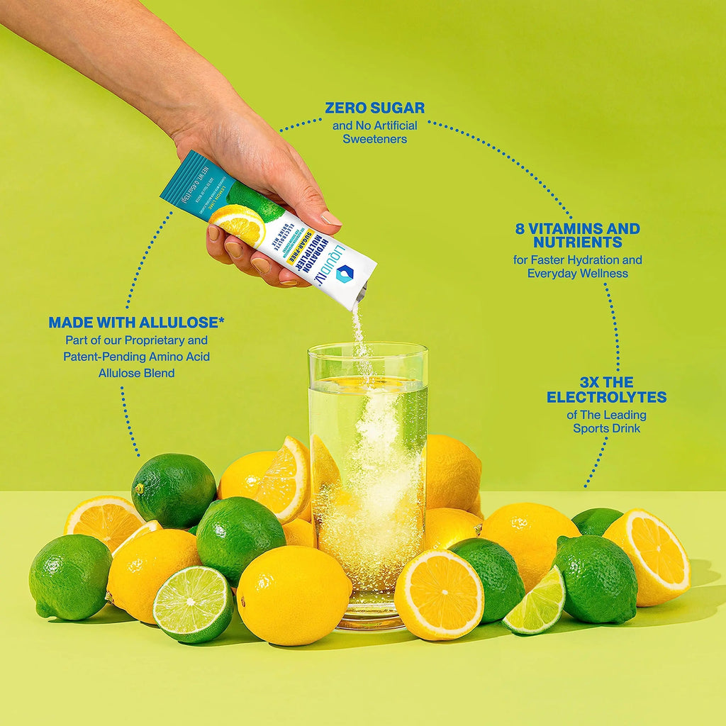 Liquid I.V. Sugar-Free Hydration Multiplier - Lemon Lime – Hydration Powder Packets  Liquid I.V. Au supplements